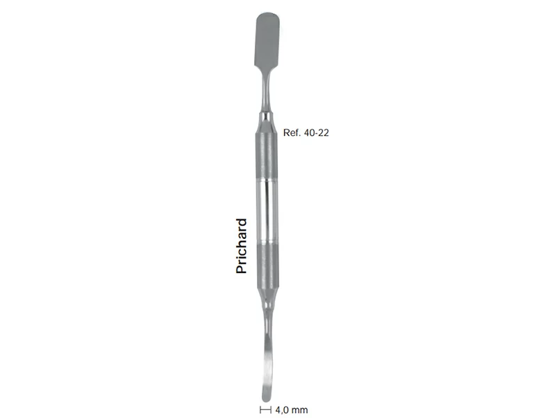 Распатор Prichard ручка Deluxe диаметр 10 мм 4,0 мм арт 40-22