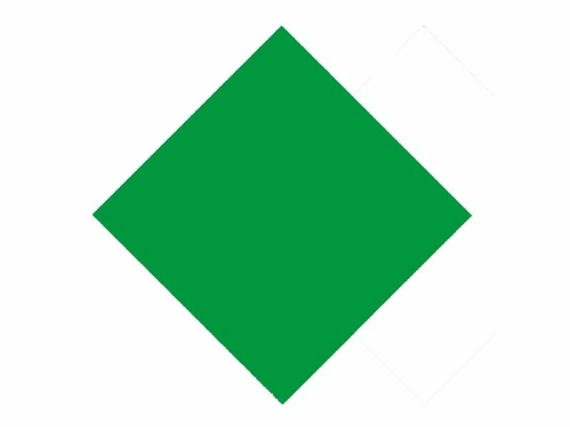 Латексный платок (зеленый тонкий) арт 18-41D