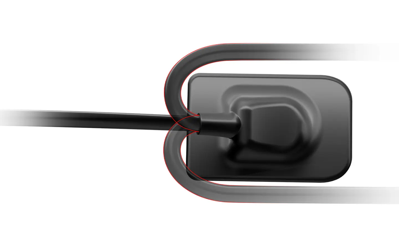 Кабель устойчив к перегибам и разрывам