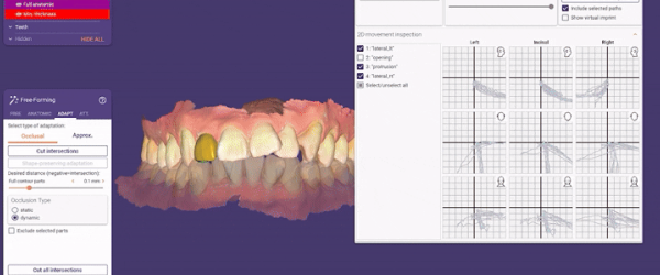Отслеживание траектории движений